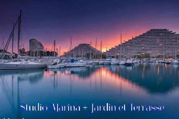 Studio Rez De Jardin Marina Baie Des Anges Villeneuve-Loubet Exteriér fotografie